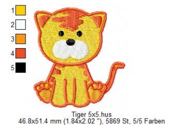 Preview: Tiger 2'x2'